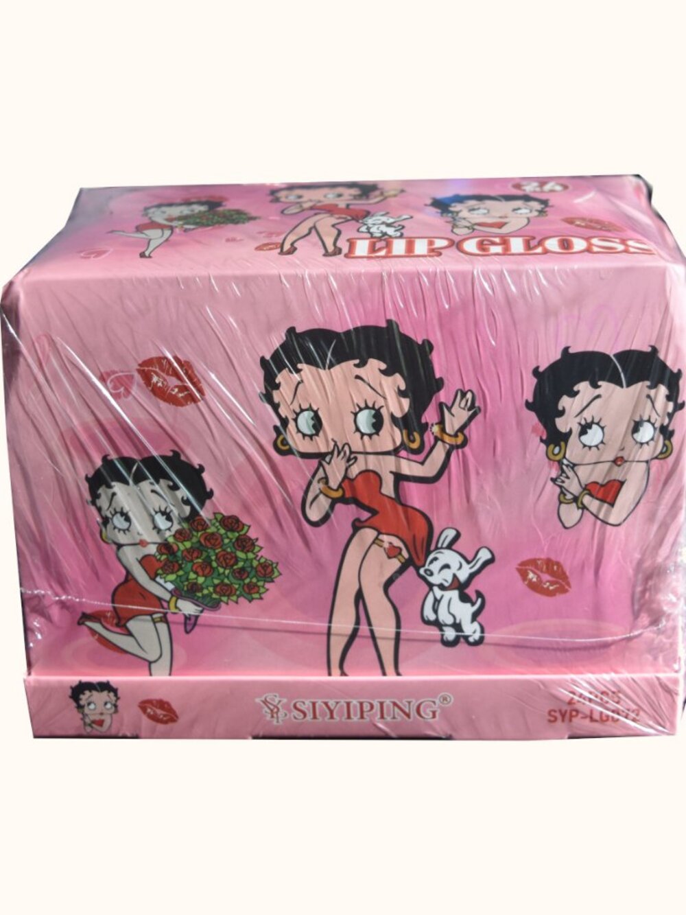 24pc Lip Gloss Set w/ Display Box Cute Retro Cartoon Gift Bundle NEW & SEALED - Picture 4 of 4